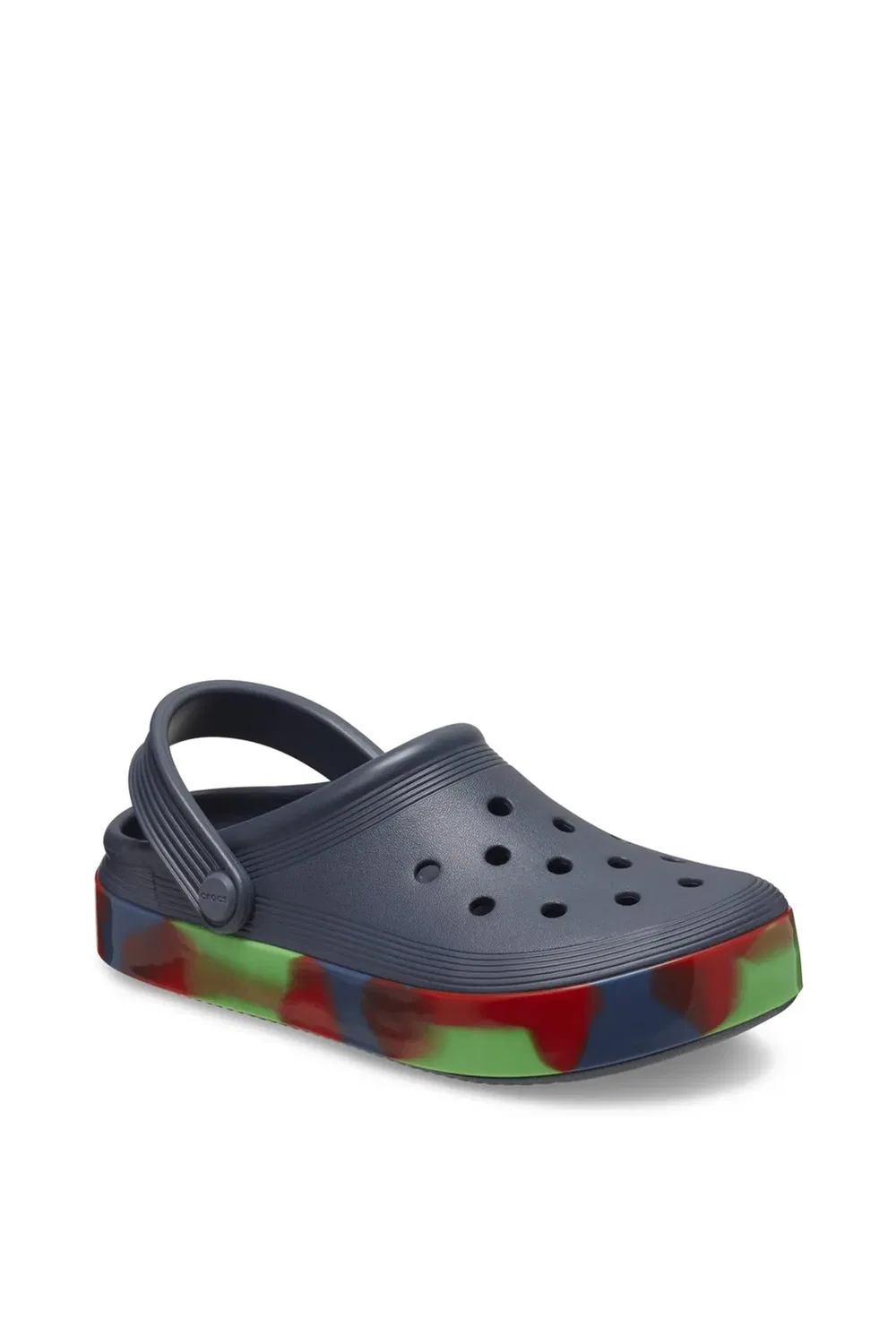 Детские сабо Off Court Crocs, Navy — фото 2