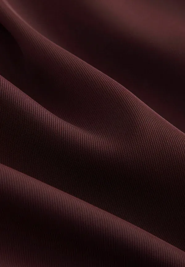 Брюки из полиэстера Tall fit - elastic wide leg Next, Burgundy Red, красный/бордовый — фото 2