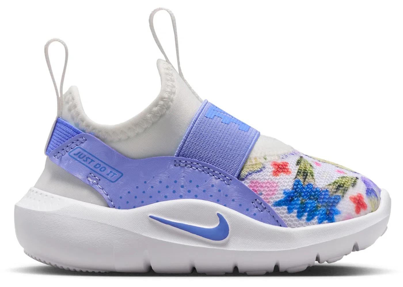 Детские кроссовки с удобной посадкой Nike Flex Runner 4 Nike, Light Thistle/Summit White/Sapphire