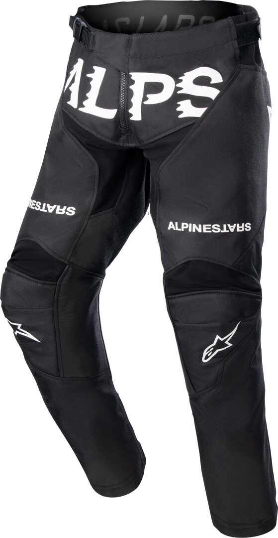 

Детские штаны для мотокросса Alpinestars Racer Found, черный/белый