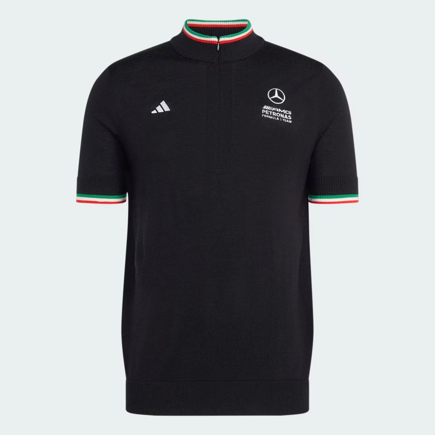 Мужская футболка из шерсти мериноса Mercedes - AMG Petronas Formula 1 Team Imola Adidas Performance, черный — фото 4