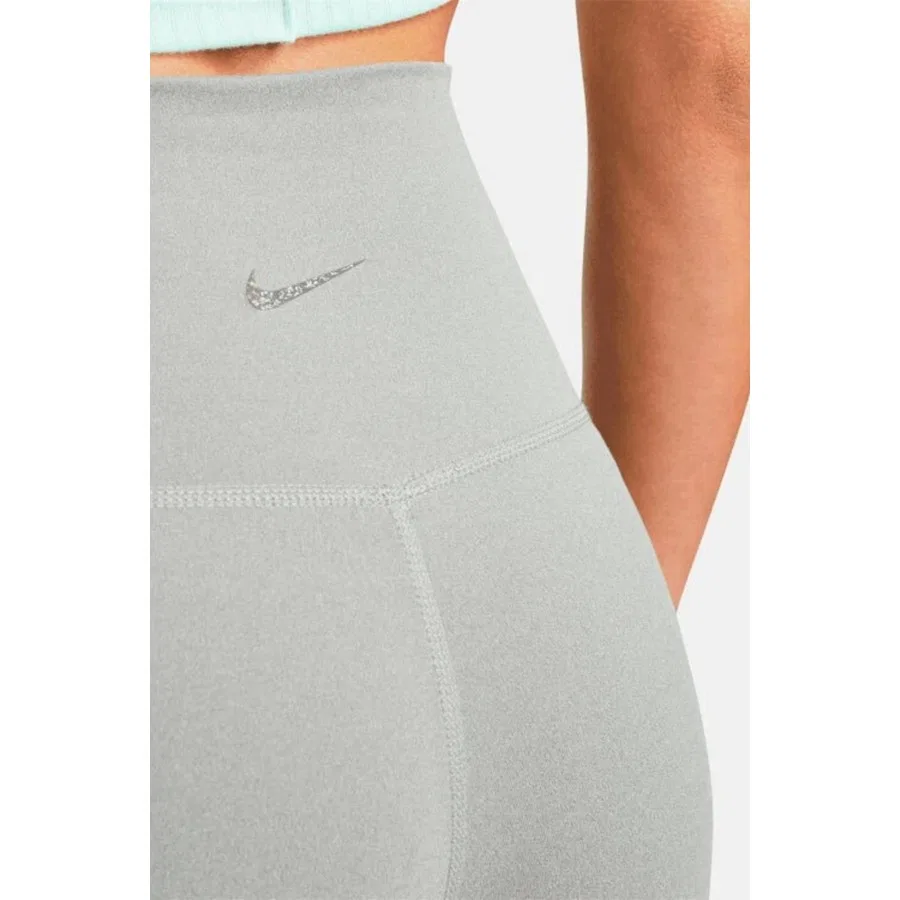 Спортивные леггинсы с внутренним карманом Nike Sportswear Tight Fit High Rise 7/8, Сиреневый — фото 4