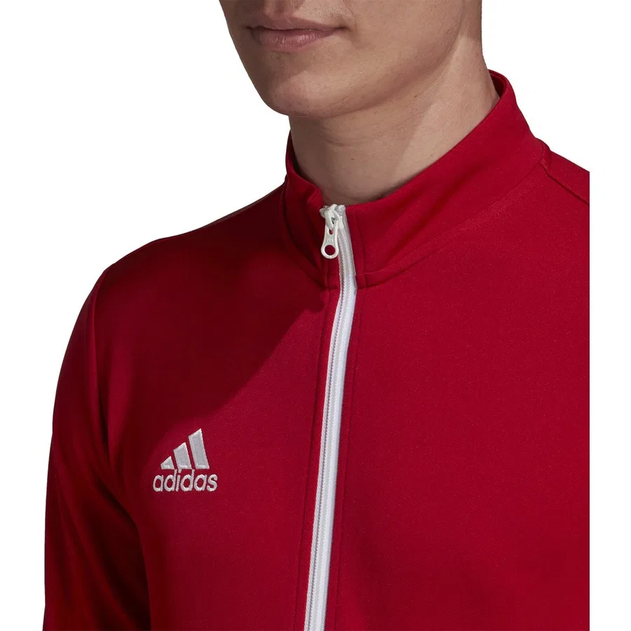 Спортивная куртка-худи с капюшоном adidas ENT22 Tk Jkt, Красный — фото 4