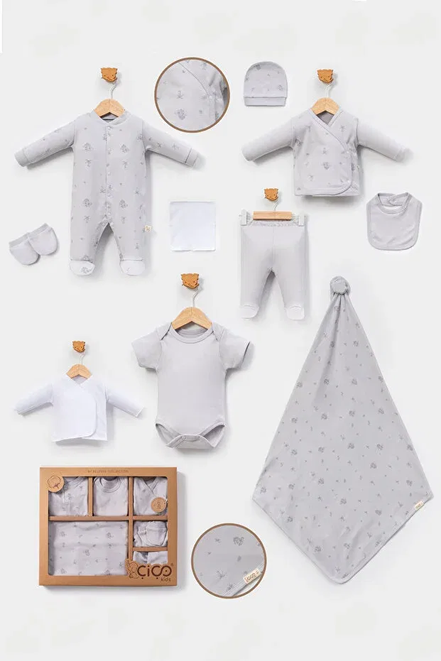 Детский комплект одежды для новорожденных с принтом Koala printed Belemir Kids, Ice Blue