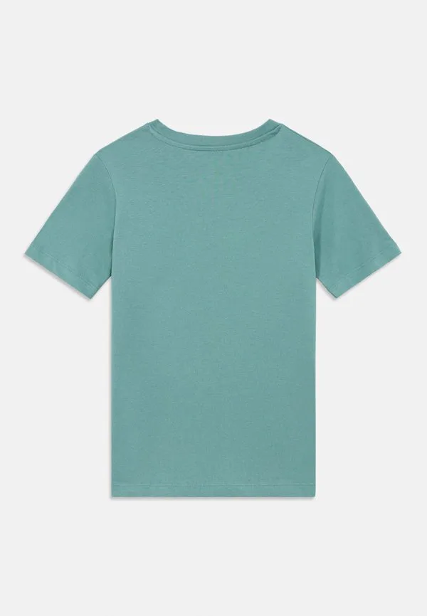 Футболка с логотипом jjecorp, футболка с круглым вырезом и принтом noos. Jack & Jones Junior, Mineral Blue — фото 2
