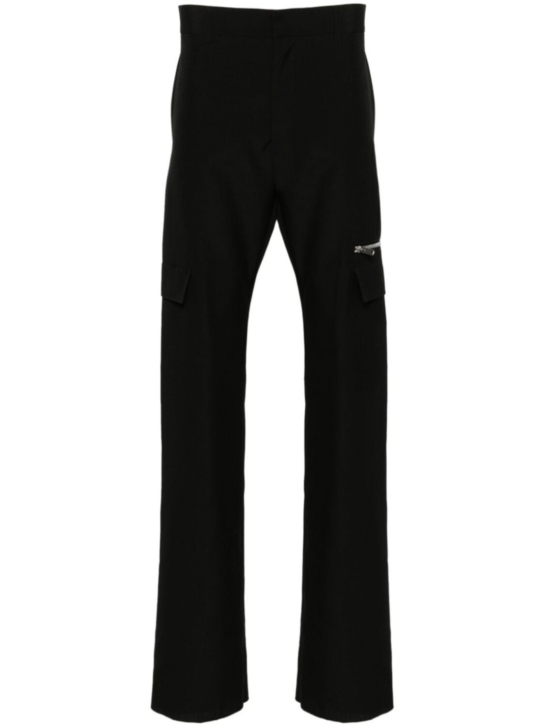 

Givenchy шерстяные брюки прямого кроя, черный