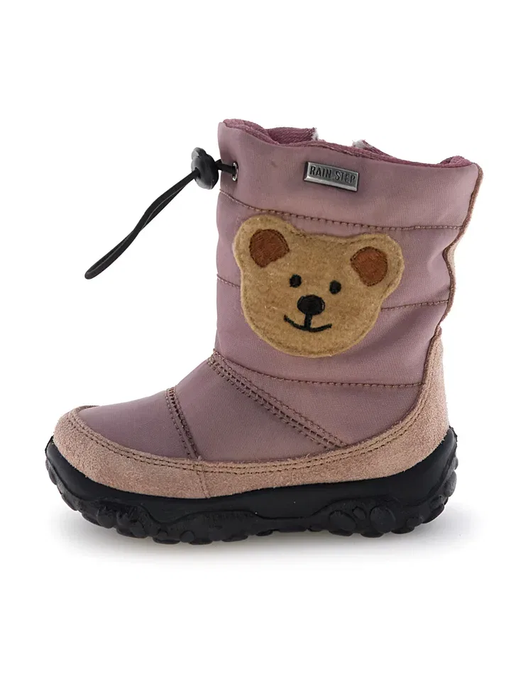 Ботинки зимние Bear Naturino, розовый