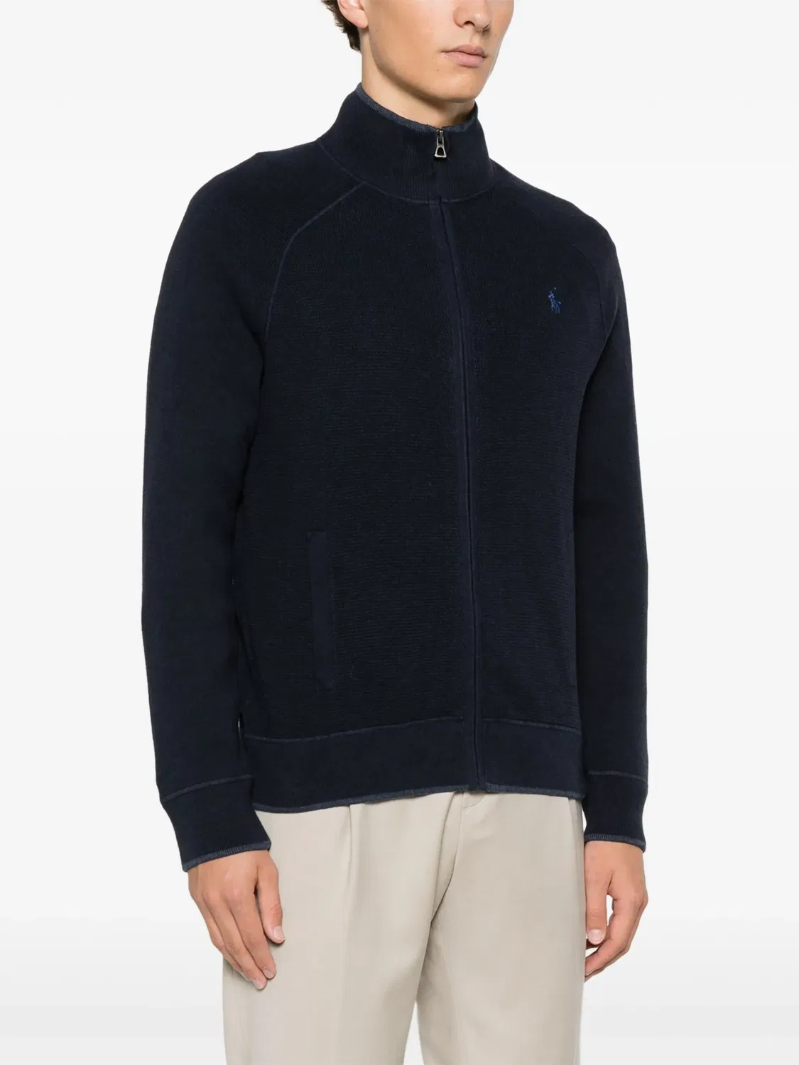 Polo Ralph Lauren Кардиган Pony синий — фото 2
