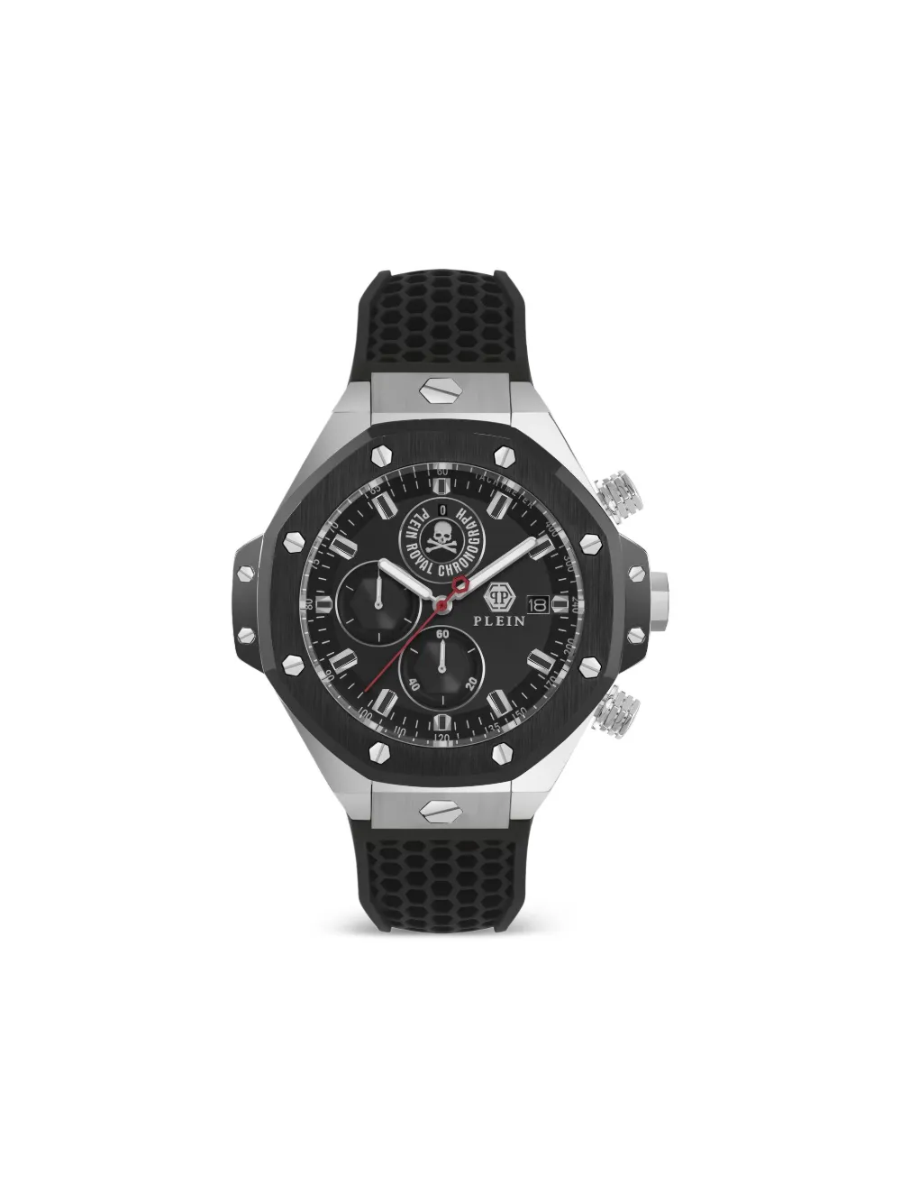 

Наручные часы Chrono Royal 46 Philipp Plein, черный