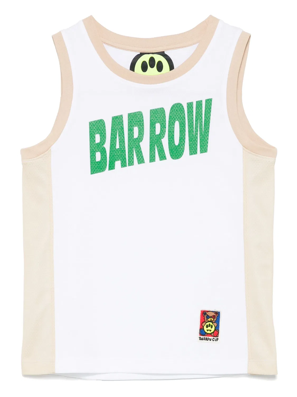 BARROW Жилет белый с логотипом