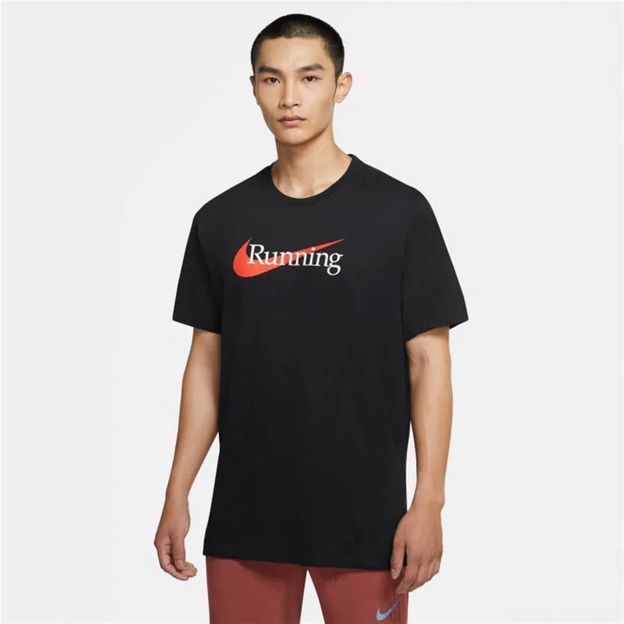 Футболка Nike Dri-FIT с длинным рукавом, Черный