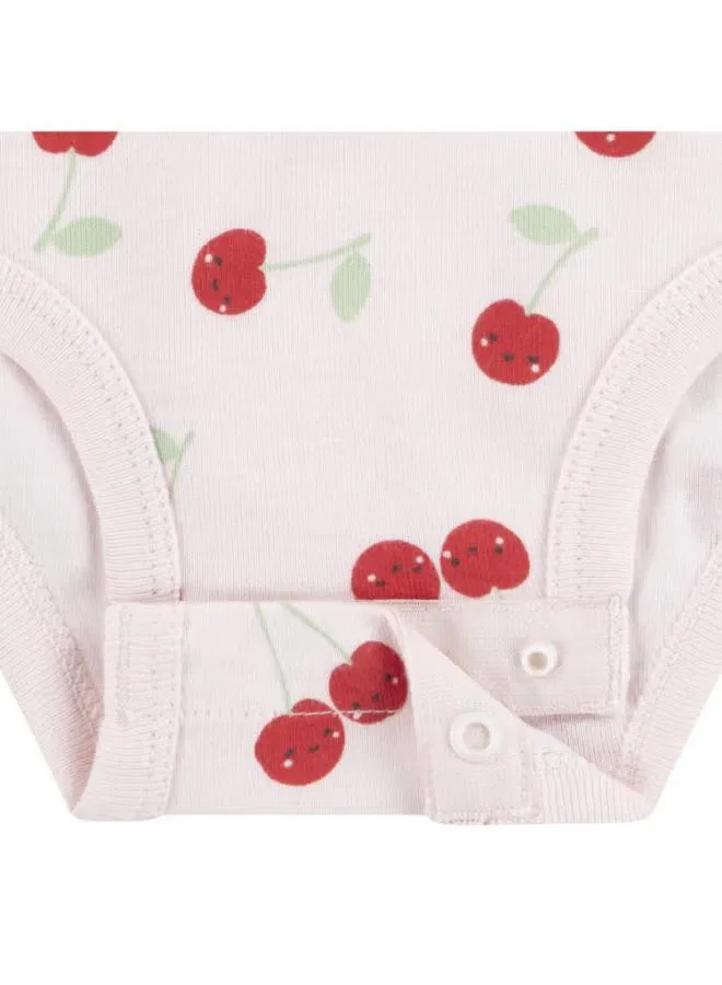 Боди-комбинезон комплект 3 шт Huggies, бледно-персиковый — фото 3
