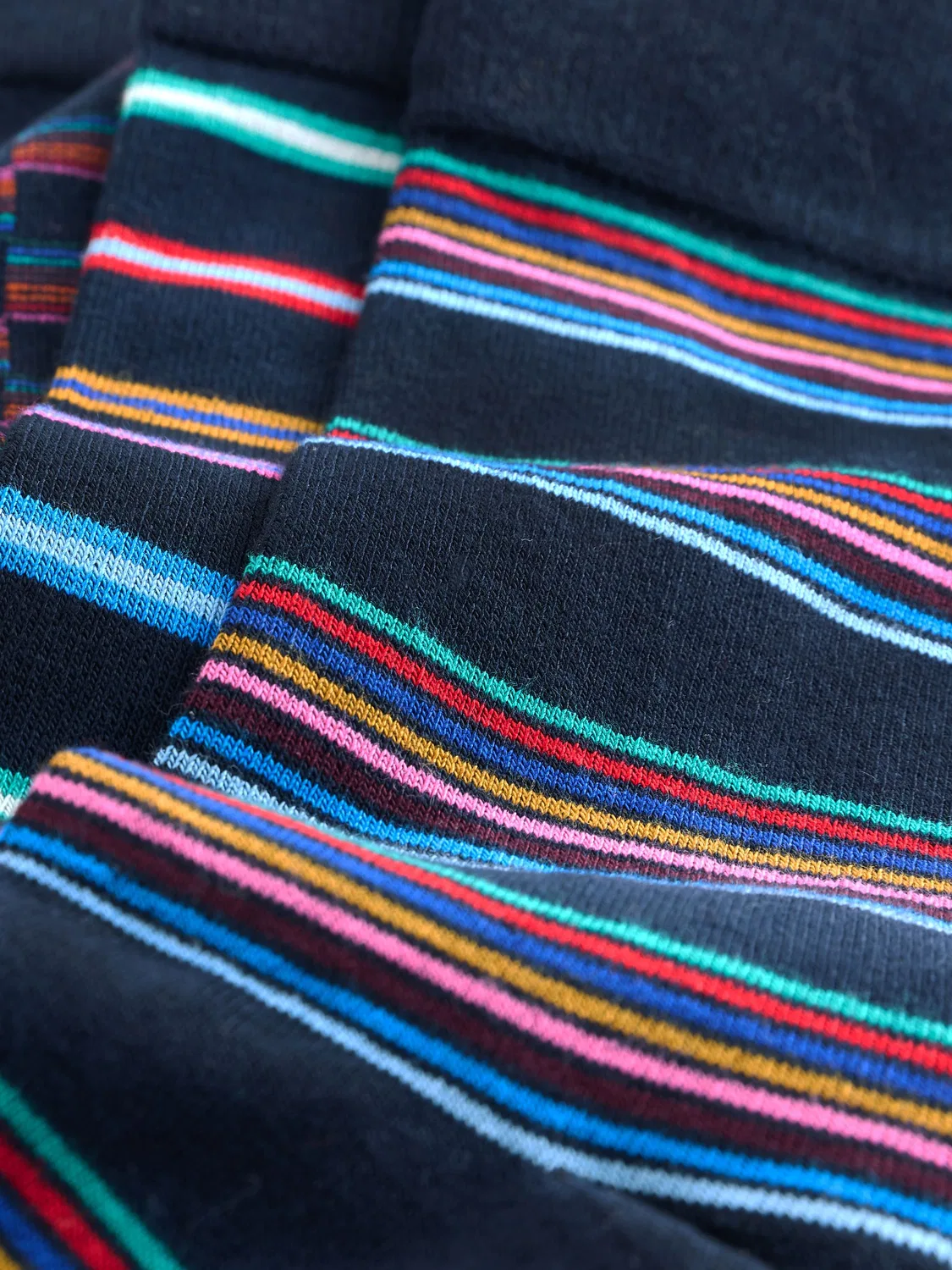 Носки, модал, Signature Socks 4 Pack Next, Navy Neon Spot Stripe — фото 3