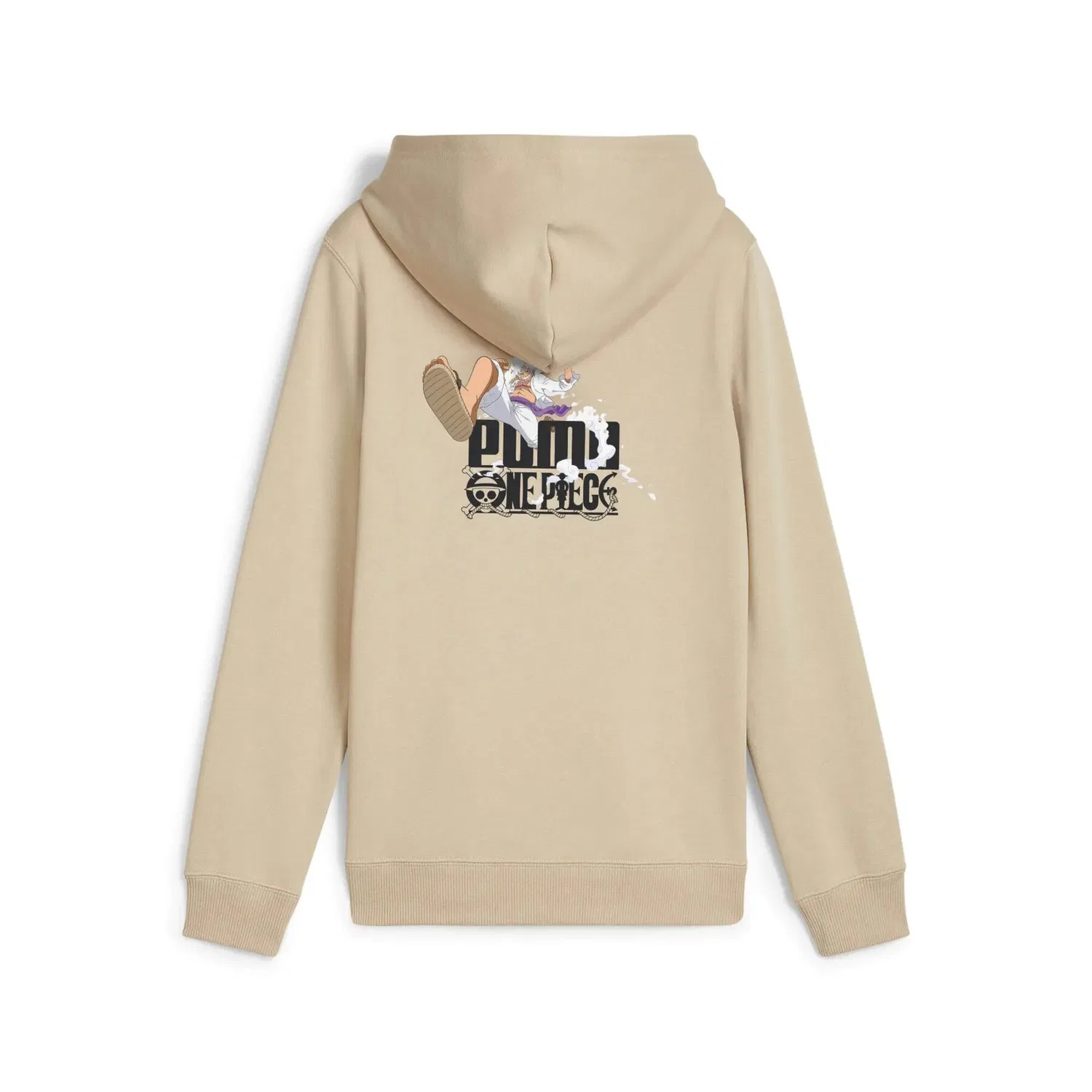 Детское худи с принтом Puma x One Piece, Beige — фото 4