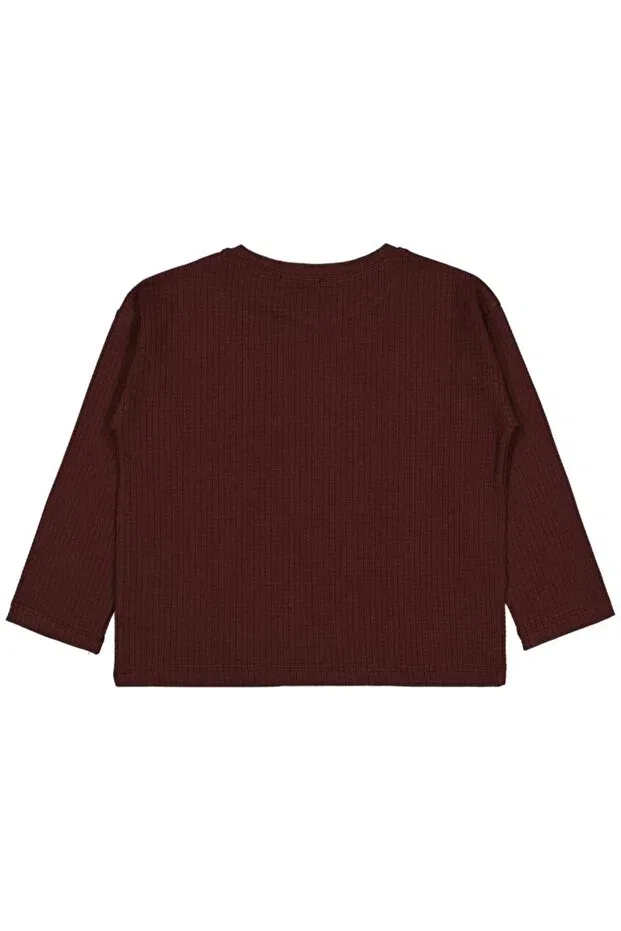 Детские свитшот для мальчиков с длинным рукавом Civil Boys, Burgundy — фото 2