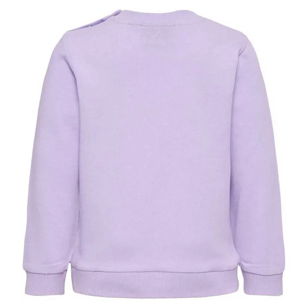 Детский спортивный костюм с длинным рукавом hmlHAPPY ARINE CREWSUIT Hummel, Purple — фото 3