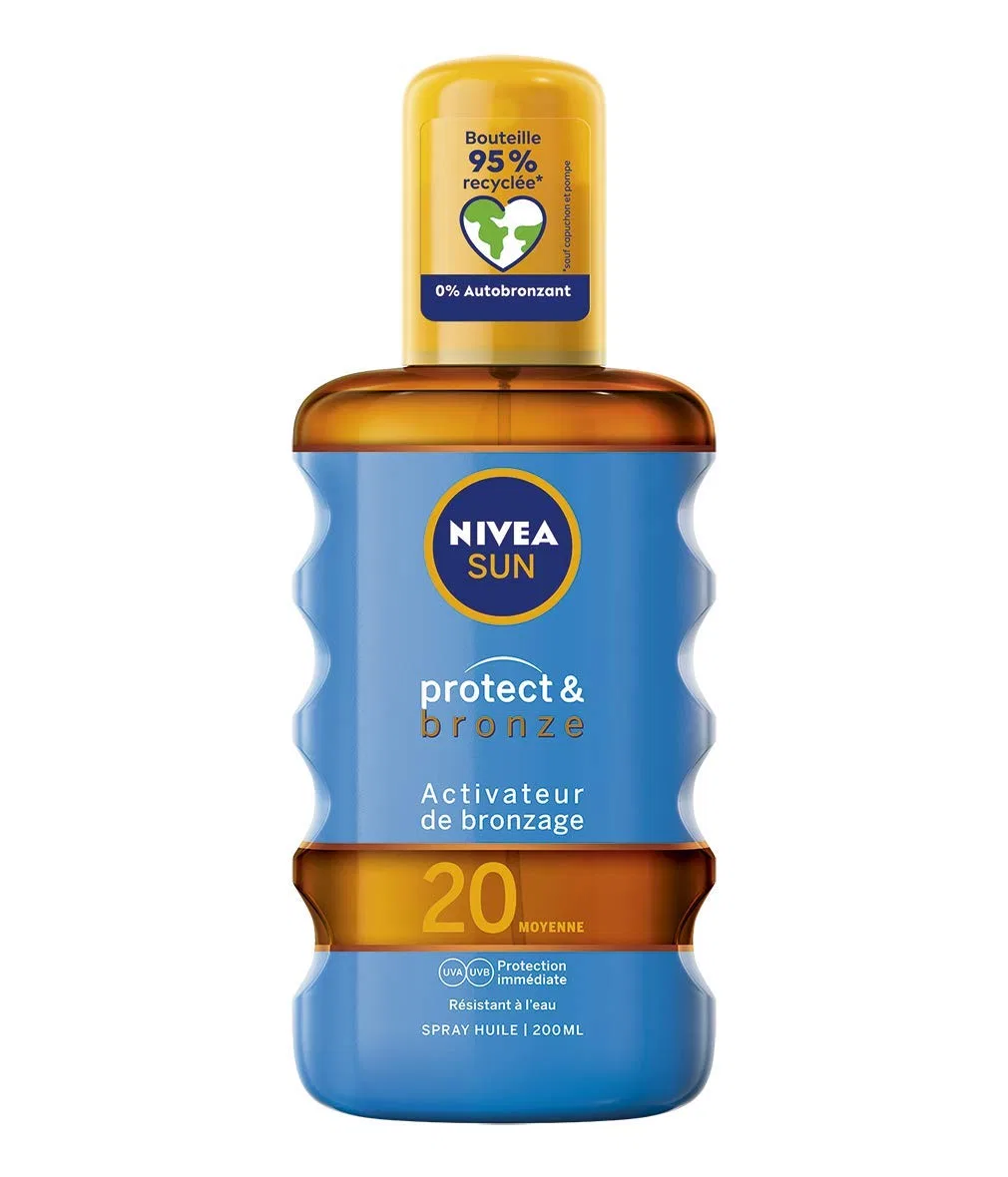 Солнцезащитный спрей SPF 20 NIVEA, 200 мл