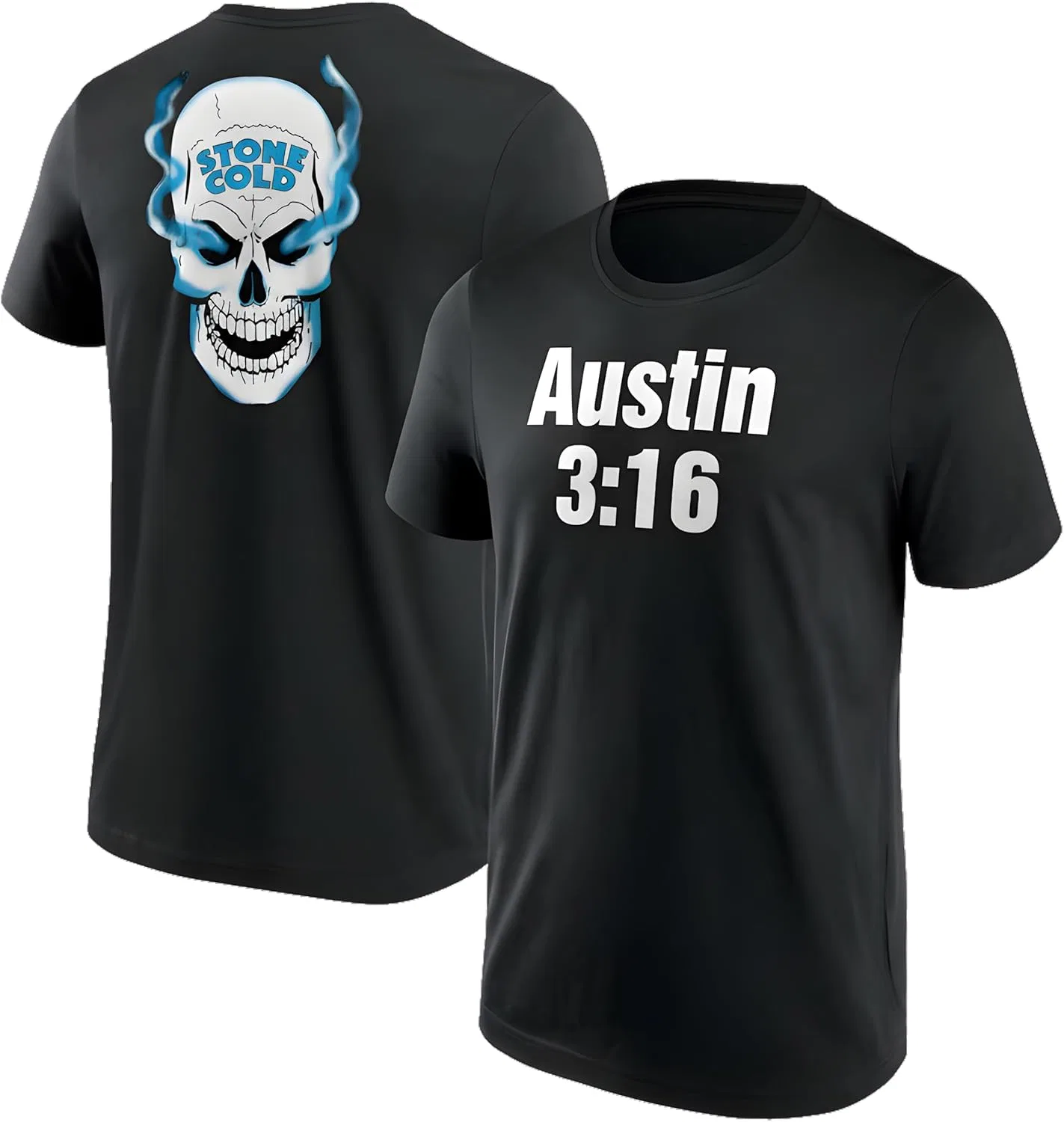 Футболка с принтом Stone Cold Steve Austin Gildan 5000, Black