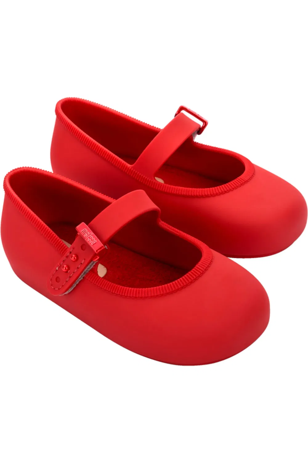 Детские балетки водонепроницаемые Soft Ballerina Mini Melissa, красный