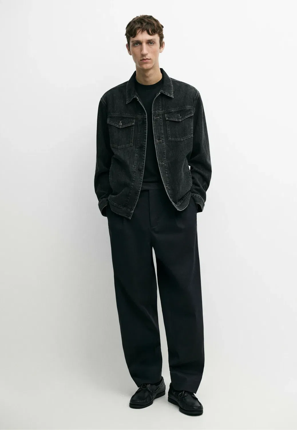 Джинсовая куртка Massimo Dutti, Blue — фото 2