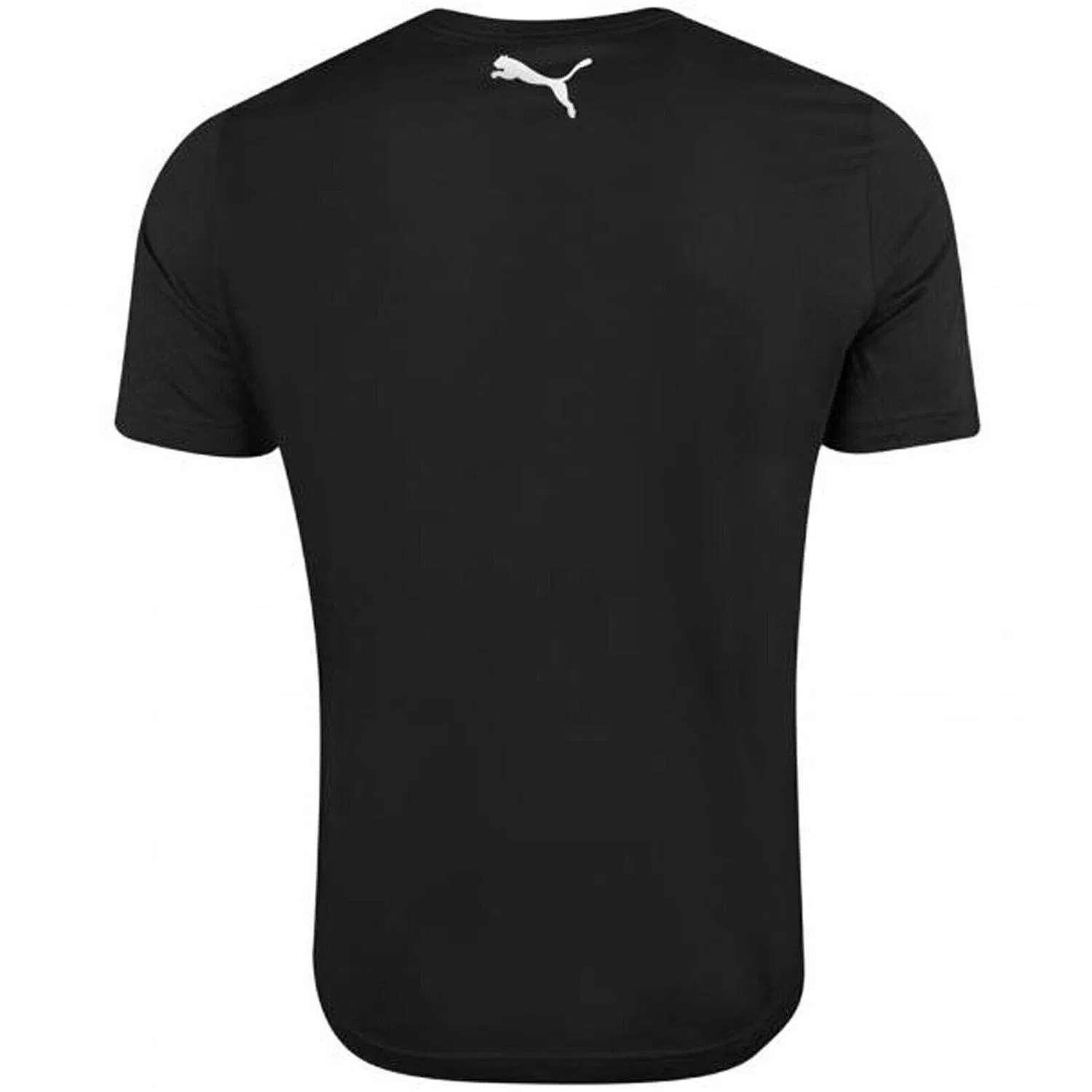 Детская хлопковая футболка Puma Blank Base T-shirt 2-pack, Schwarz — фото 2