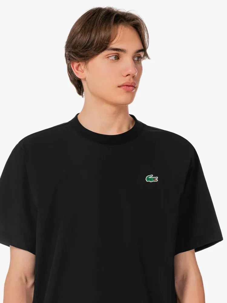 Футболка с коротким рукавом, теннисный сет LACOSTE, Black — фото 2