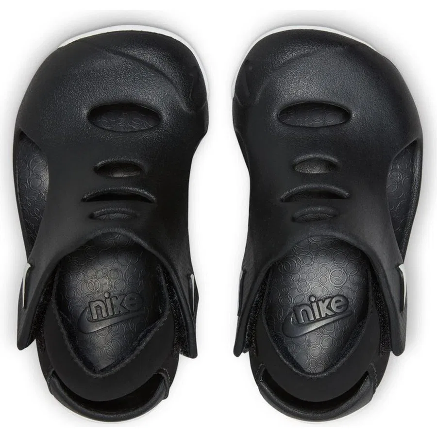 Сандалии детские с легкой конструкцией Nike Sunray Protect 3, Черный — фото 2