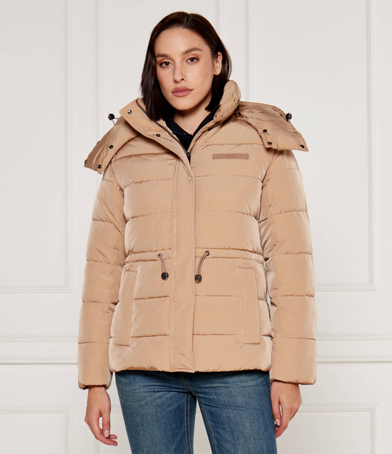

Куртка Calvin Klein Regular Fit, бежевый