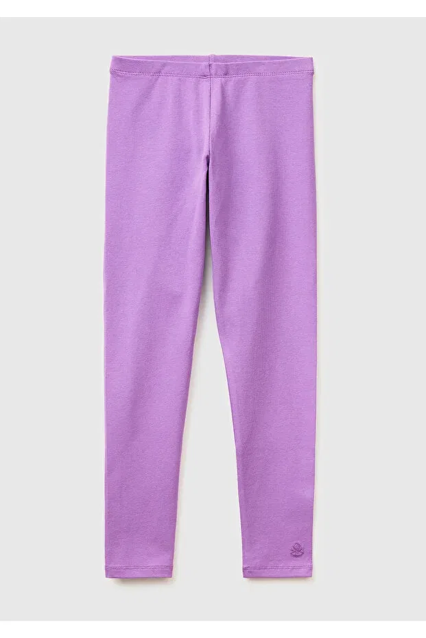 Детские леггинсы для девочек с принтом United Colors Of Benetton, Purple