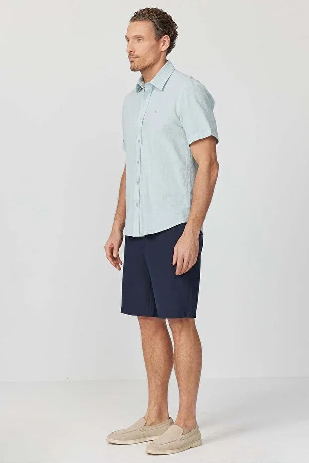 Детские шорты для девочек джинсовые Paulmark, Navy Blue — фото 3