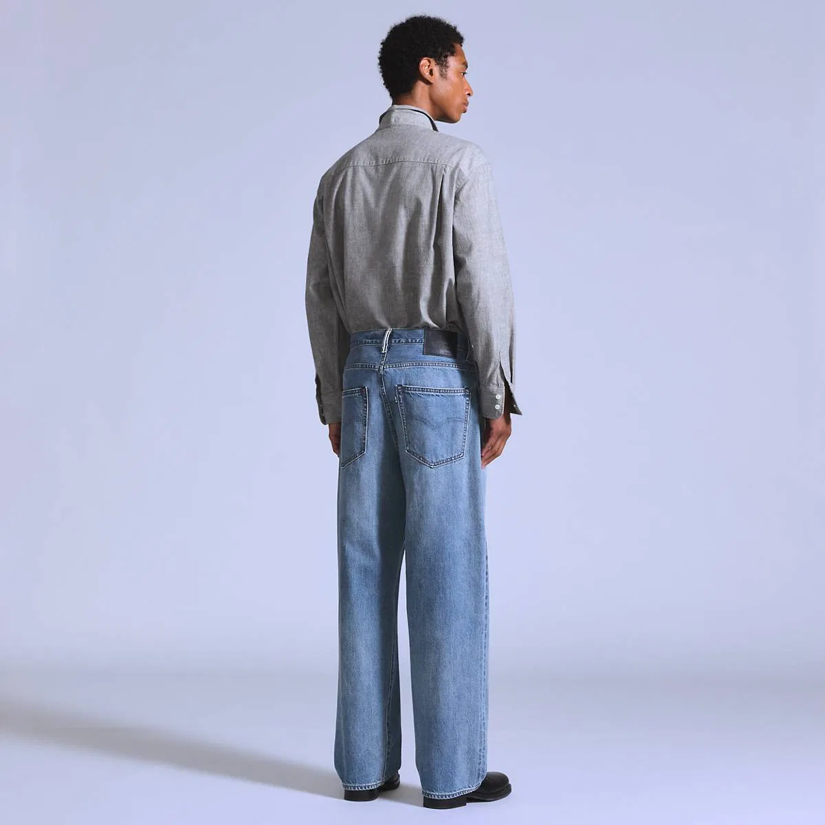 Мужские джинсы Marker с кромкой свободного кроя Levi's, Kite - Medium Wash — фото 4