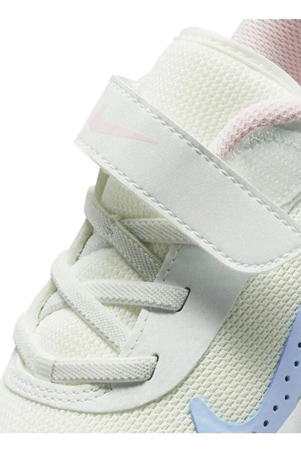 Детские кроссовки для девочек с липучкой Omni multi-court (ps) Nike, White