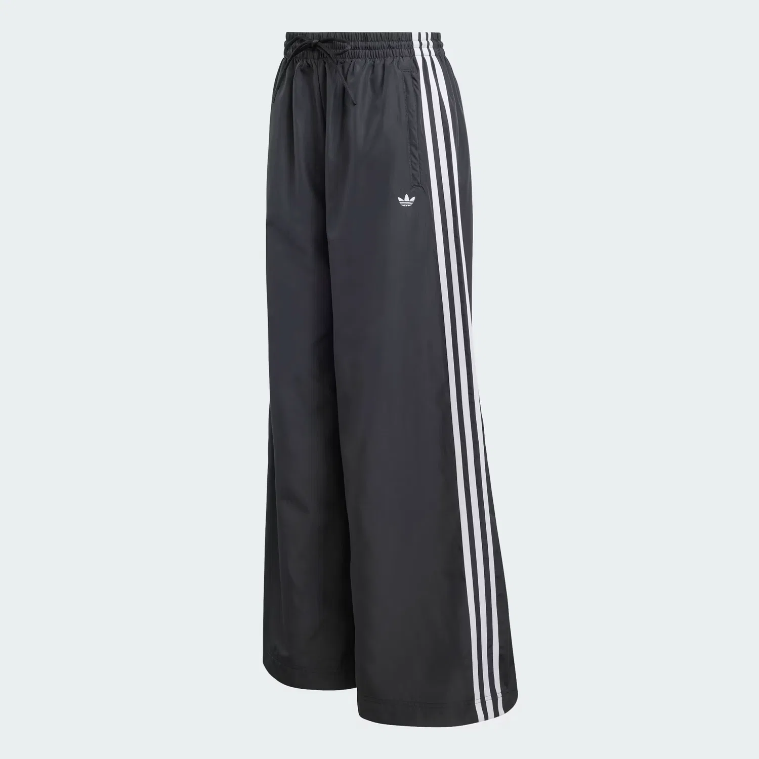 Женские спортивные брюки прямого кроя Firebird Adilenium Adidas Originals, черный/белый — фото 4