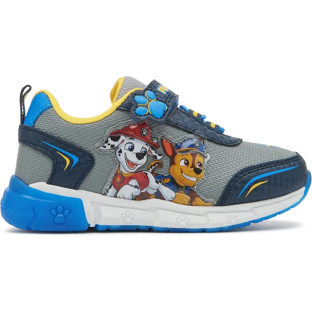 Детские светящиеся кроссовки Paw Patrol, Blue/Yellow — фото 2