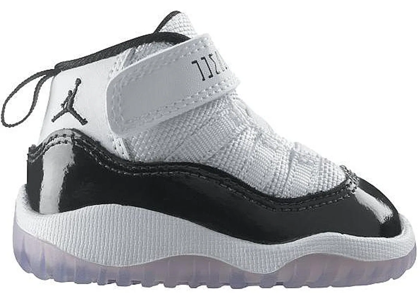 Детские кроссовки с высоким верхом Jordan 11 Retro Jordan White/Black-Dark Concord