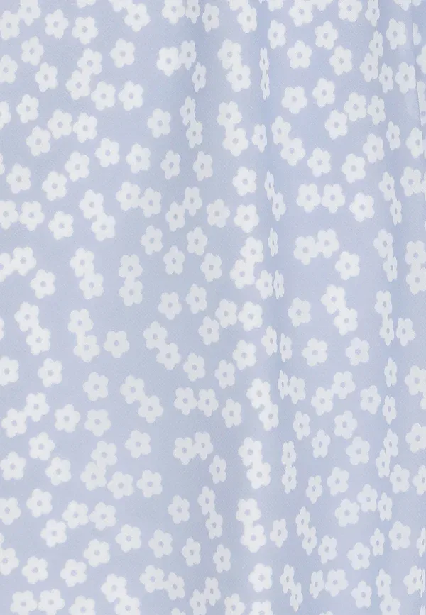 Блуза с цветочным принтом Top Stella Mccartney Kids, celeste, светло-голубой — фото 3