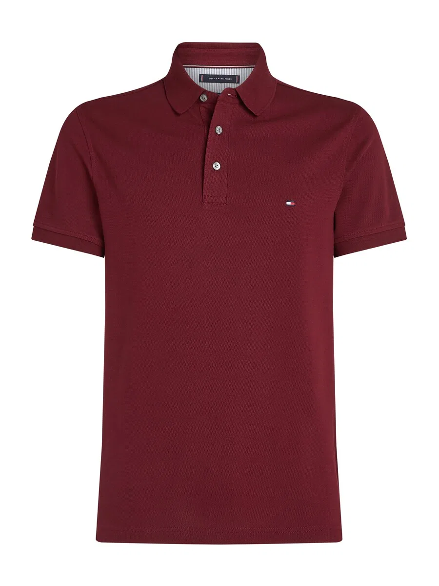 Рубашка TOMMY HILFIGER 'CORE 1985', малиново-розовый