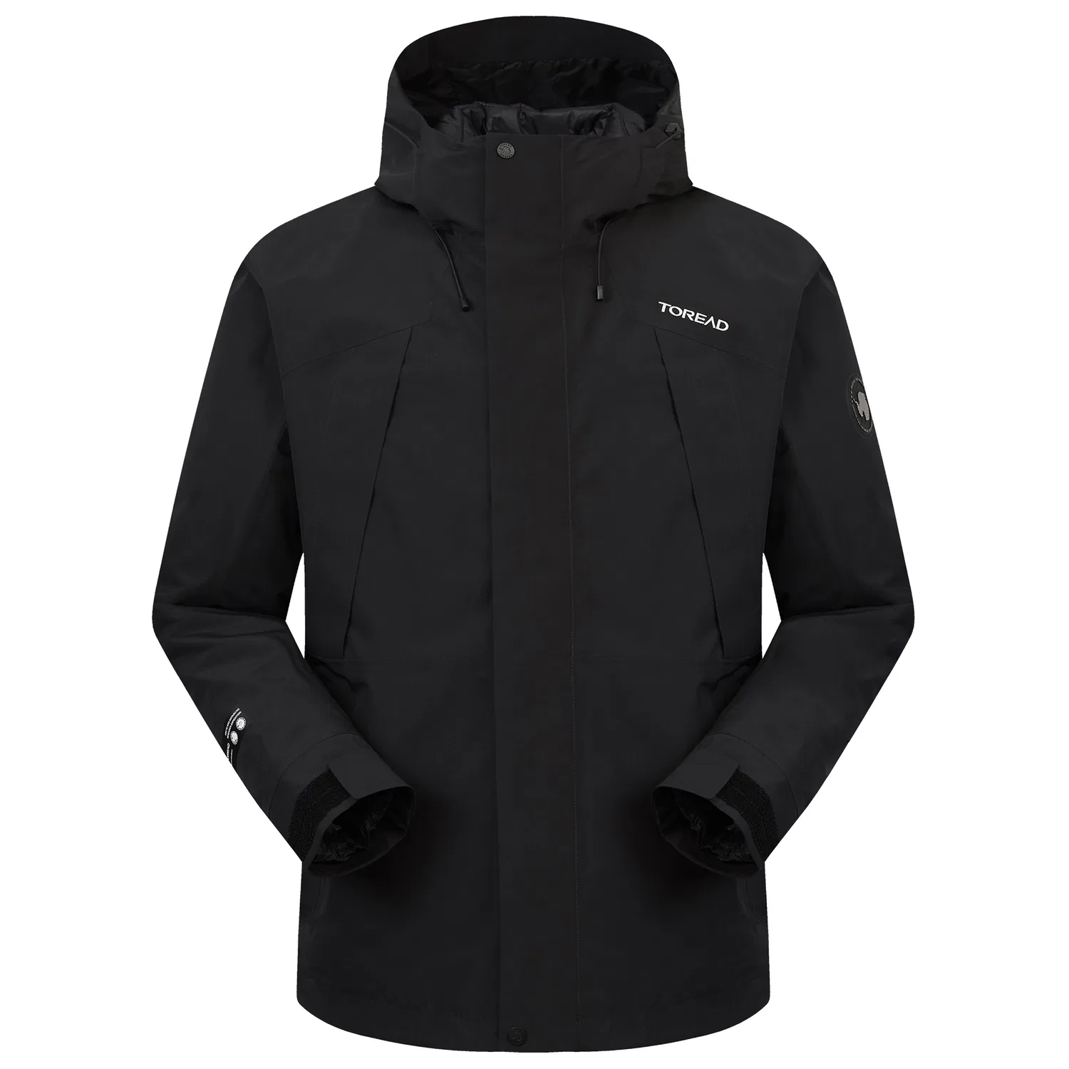 Детская ветровка-ветрозащитная куртка с принтом Windbreaker TOREAD, Polar White/Black — фото 3