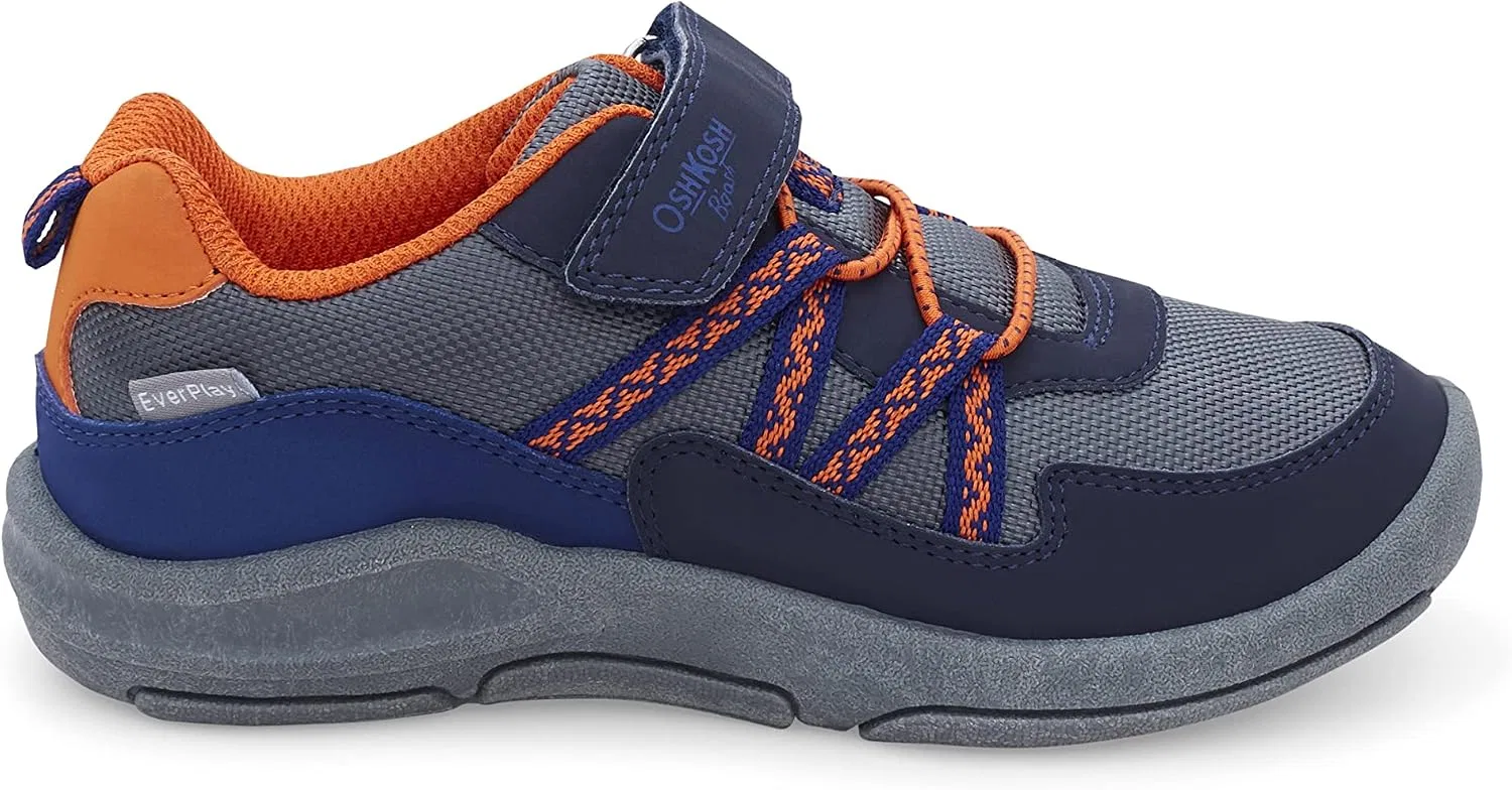 Детские кроссовки для мальчиков Sevvy OSHKOSH B'GOSH, Navy/Orange — фото 2