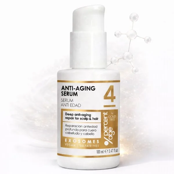 Сыворотка PERCENTAGE BY GOLD TREE — Антивозрастная для волос с экзосомами Anti-Aging Serum, 50 мл — фото 2