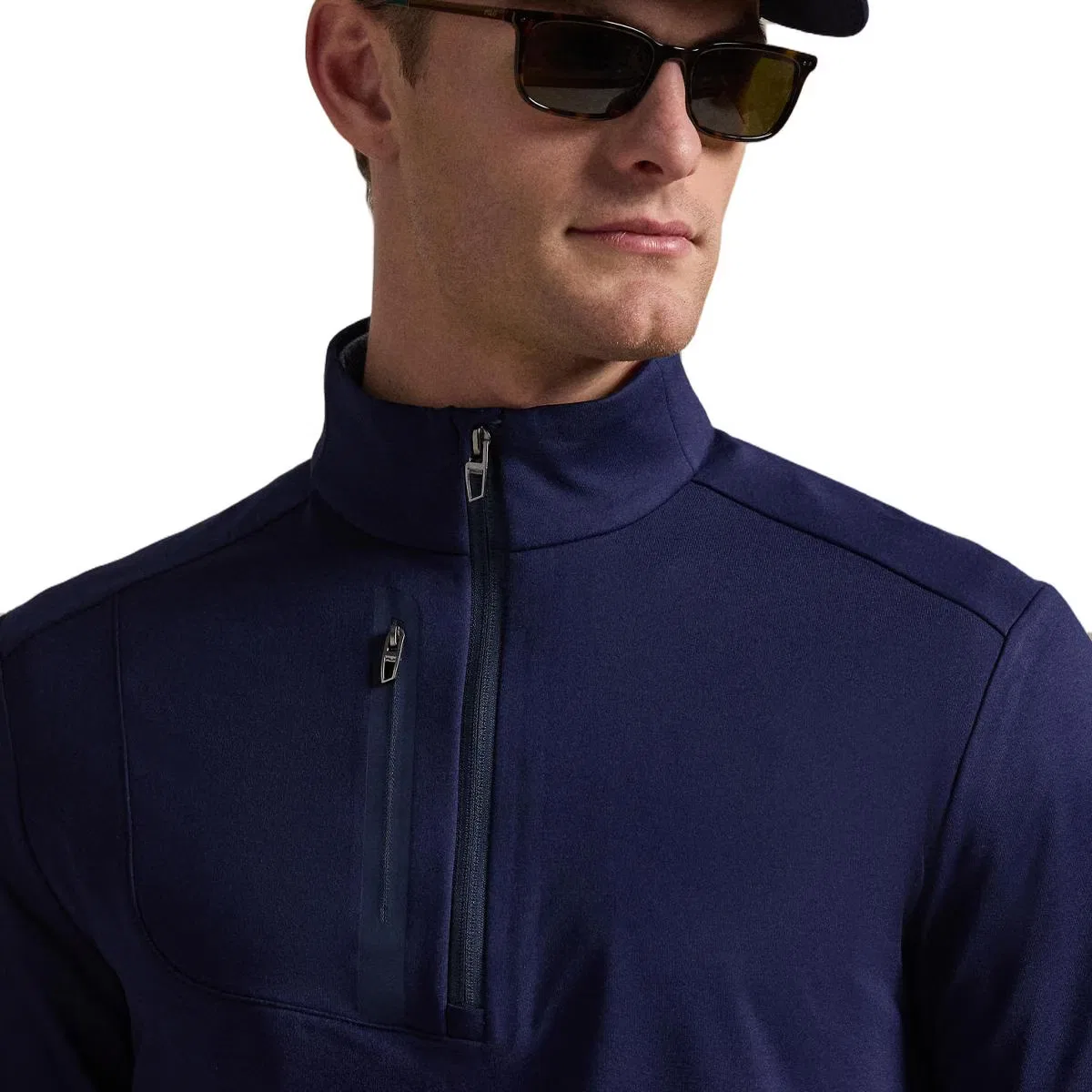 Мужский джемпер трикотажный, Elástico Classic Fit, Ralph Lauren, Azul grisáceo — фото 4