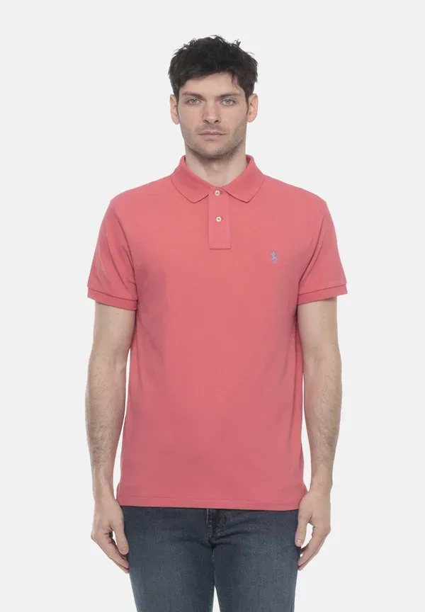 Поло из 100% хлопка Polo pony Polo Ralph Lauren, Red, красный