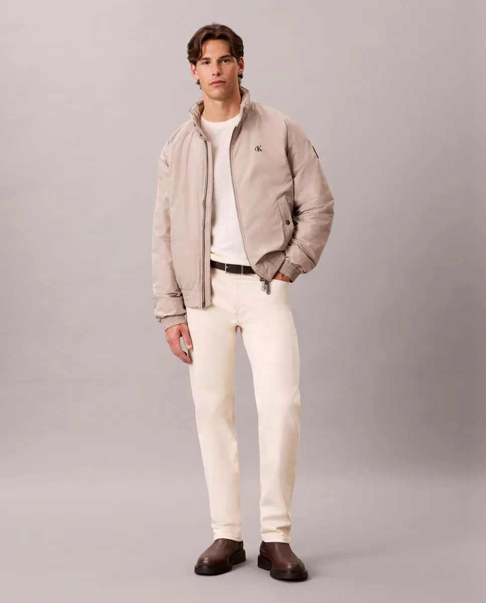 Мужское узкие джинсы, Vaquero Slim Straight 90s, Calvin Klein, белый