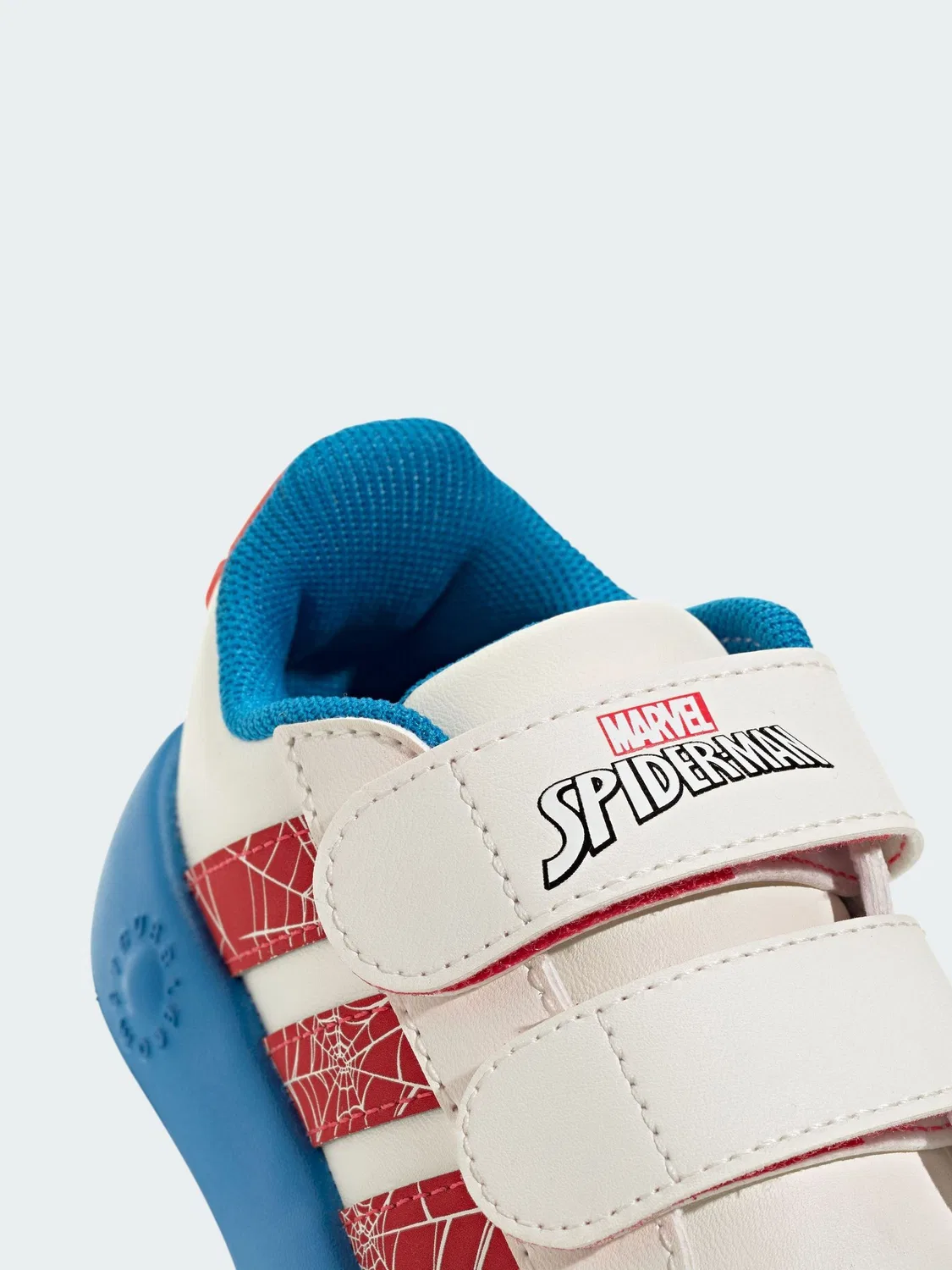 Кроссовки детские adidas x Marvel Spider-Man Grand Court, белый — фото 3