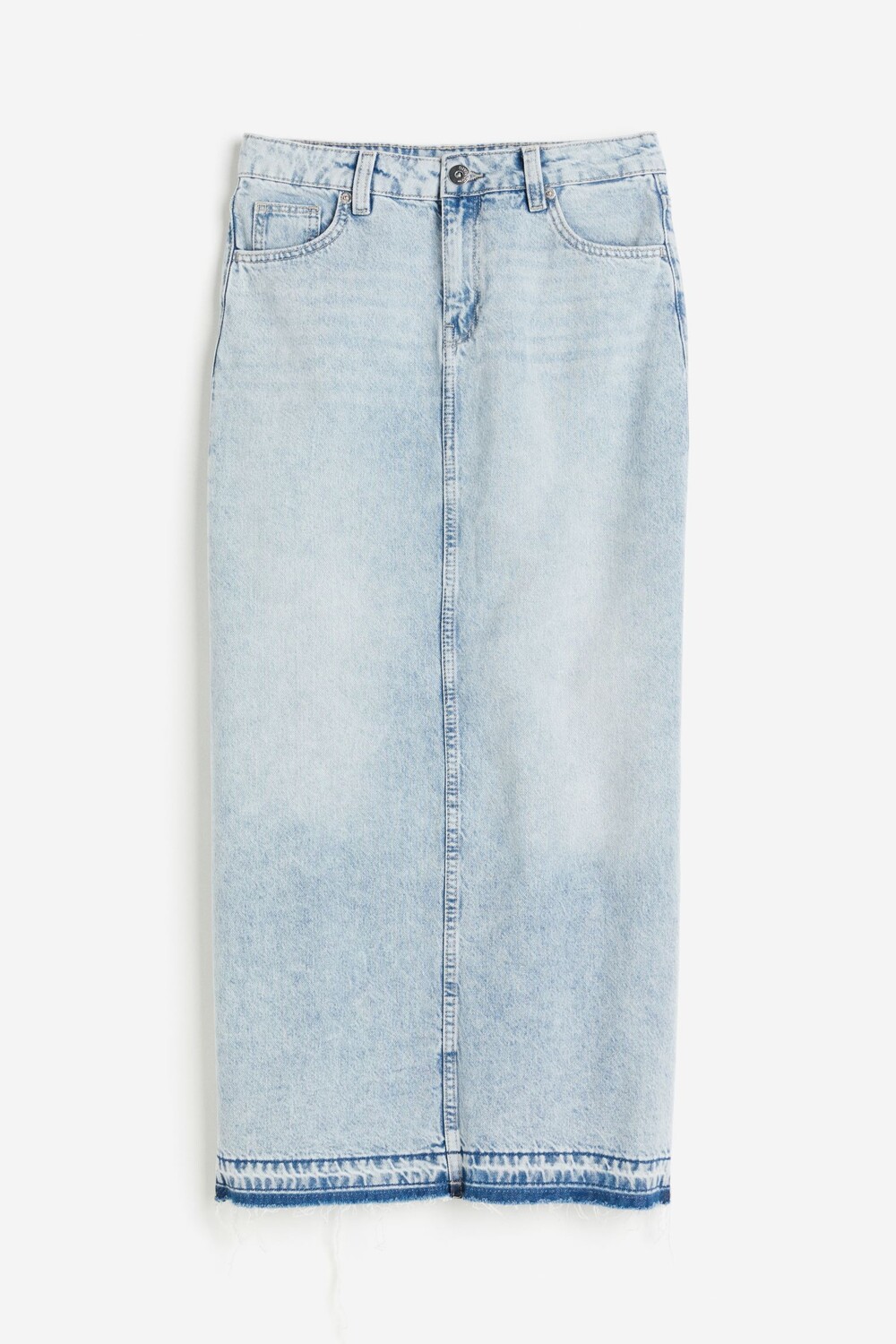 

Джинсовая юбка H&M Maxi, синий
