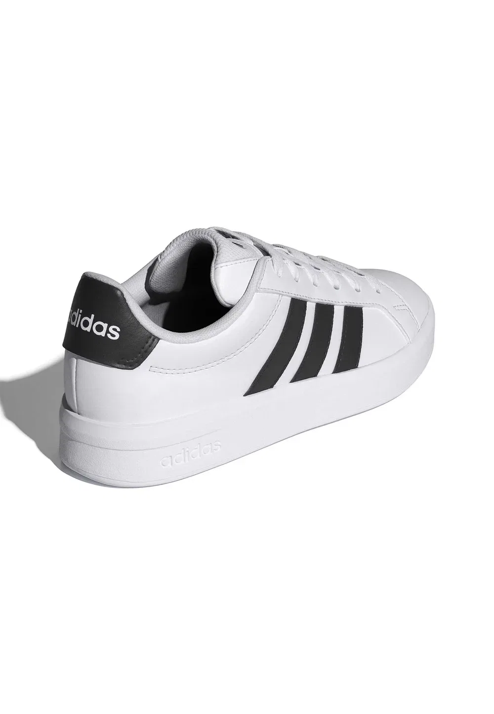 Grand Court 3.0 J унисекс - кроссовки для ходьбы Adidas Performance, Ftwr White/Core Black/Ftwr White — фото 4