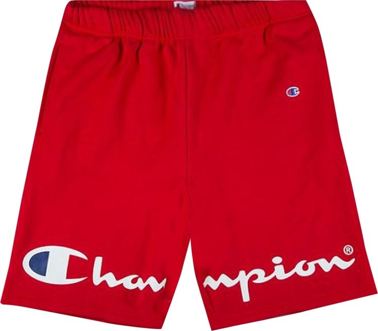 

Спортивные шорты Supreme x Champion Sweatshort 'Red', красный