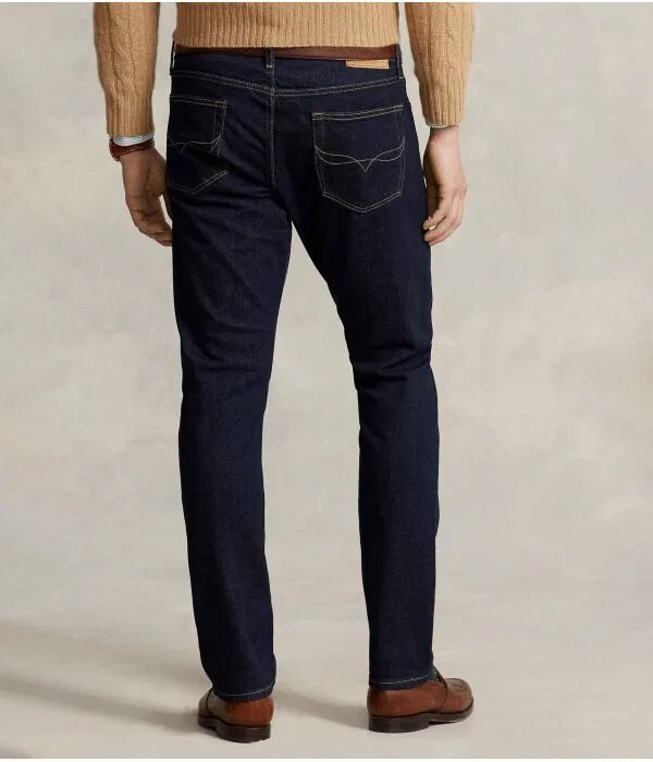 Мужские джинсы Slim Fit Sullivan Polo Ralph Lauren, Blu Marino — фото 3