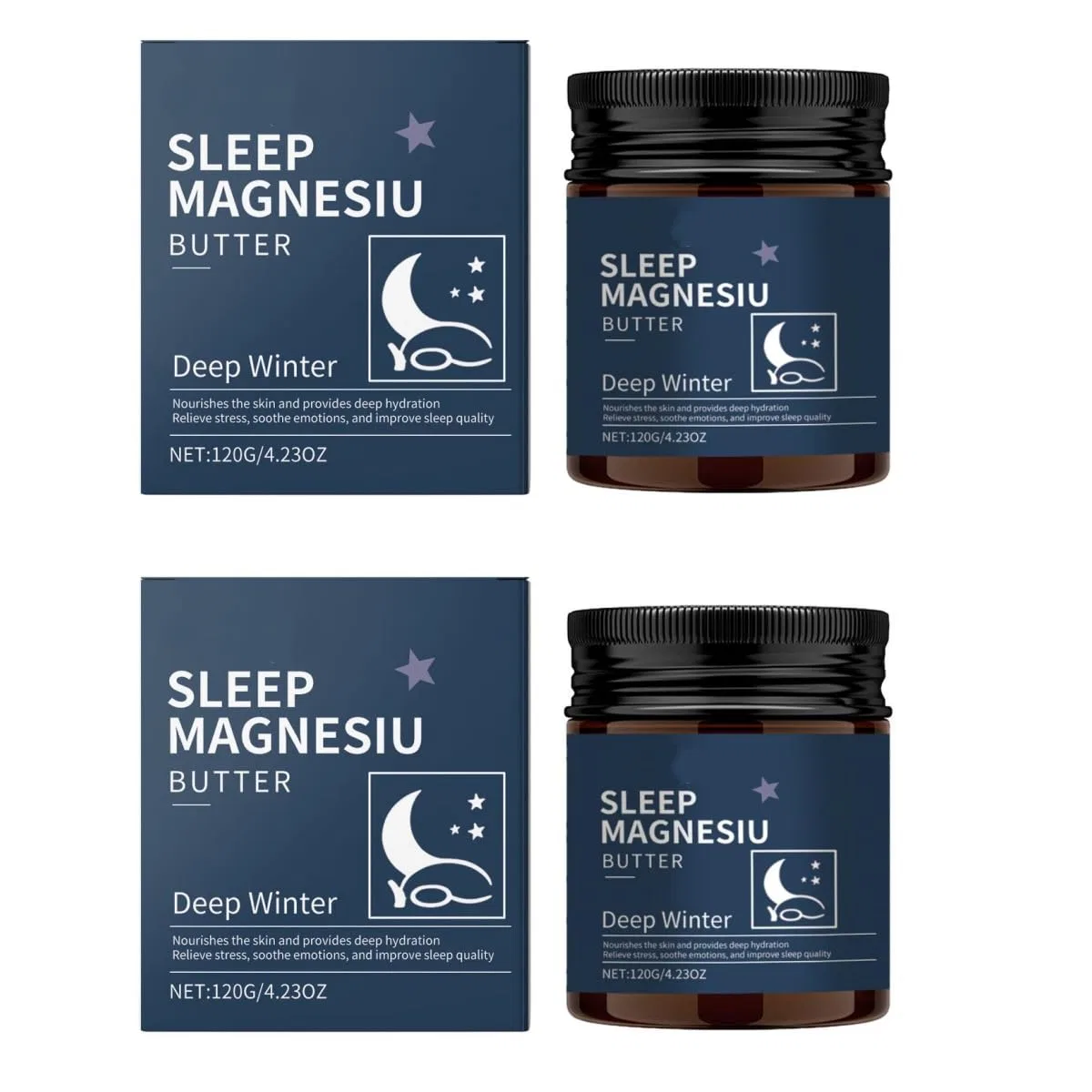 Крем для тела Magnesiumcreme, kuhbsdg, 120 г, 2*
