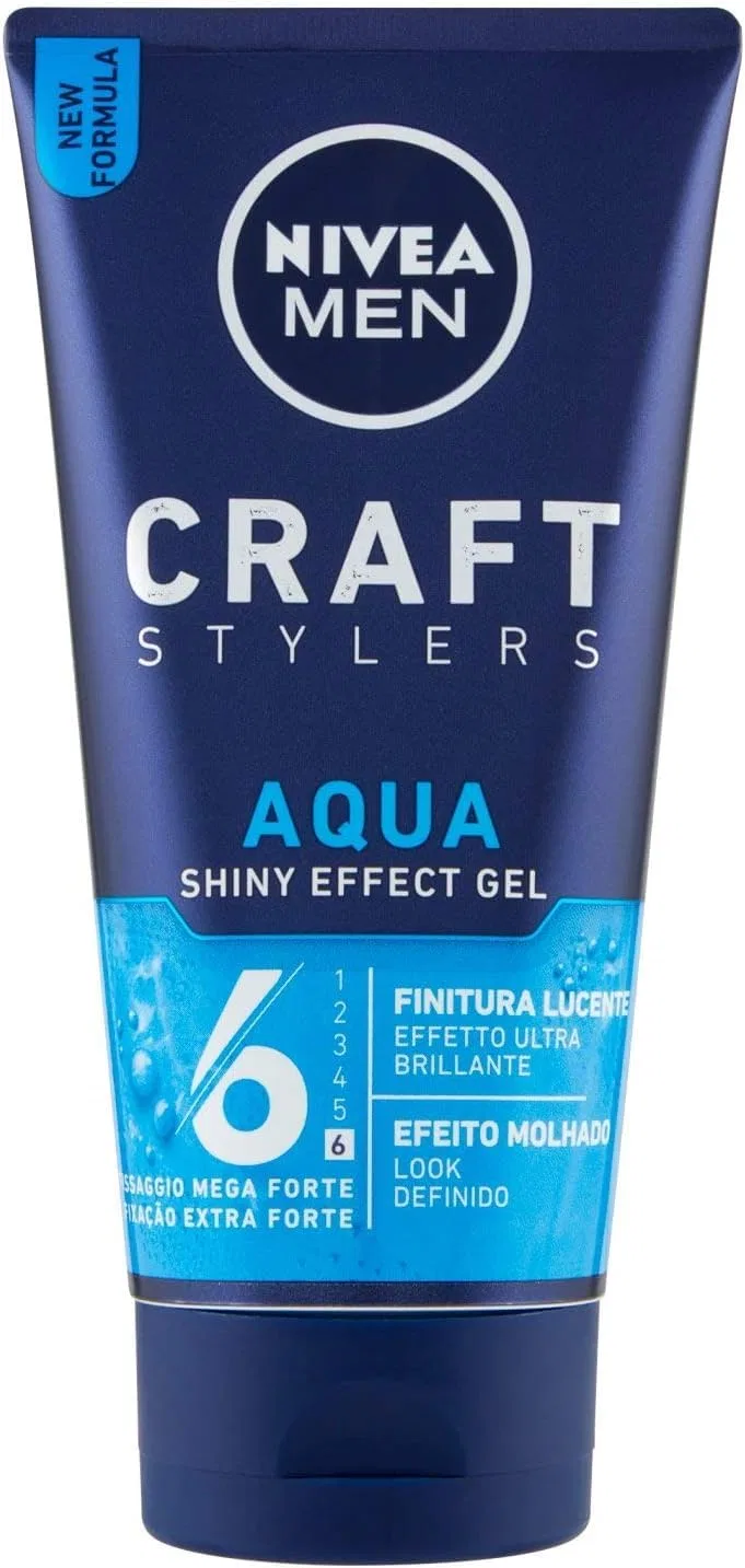 Мужской гель для укладки волос «Aqua Gel Styling Wet Look» от NIVEA Men Nivea